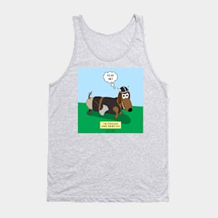 The Ferocious Viking Wiener Dog Tank Top